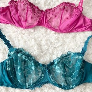 Simone Perele Lace Bra Bundle 34E